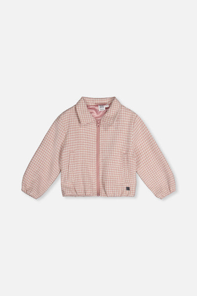 Bomber Jacket Pink Houndstooth - J20Q53_2J308