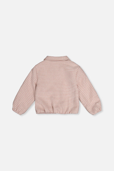 Bomber Jacket Pink Houndstooth - J20Q53_2J308