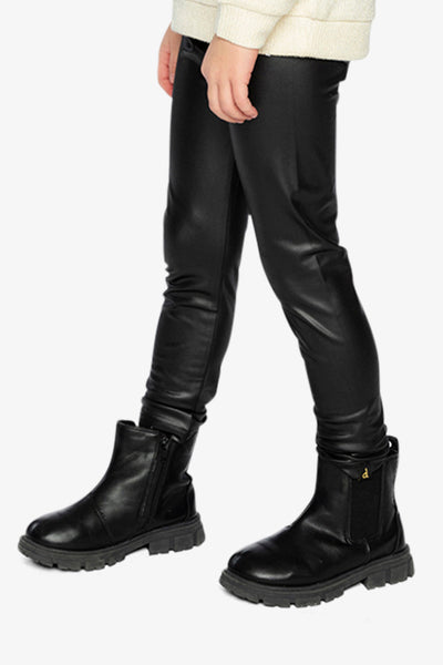 Faux Leather Leggings Black - J20Q60_09990