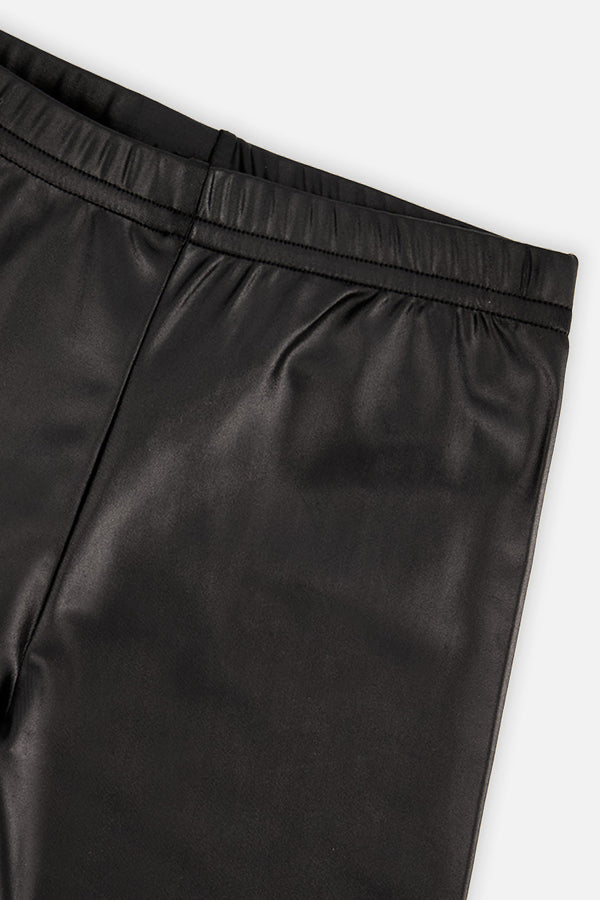 Faux Leather Leggings Black - J20Q60_09990