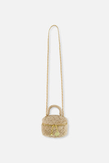 Faux Fur Small Bag Beige - J20QA1_01160