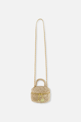 Faux Fur Small Bag Beige - J20QA1_01160