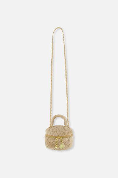 Faux Fur Small Bag Beige - J20QA1_01160