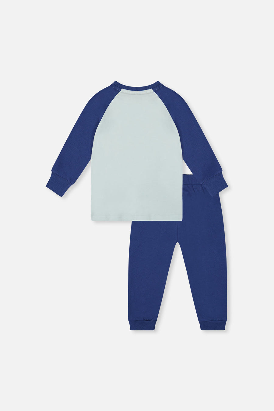 Organic Cotton T-Shirt & Pant Set Very Pale Turquoise - J20S10_04017