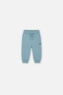 Pantalon de jogging en molleton turquoise pâle pour bébé