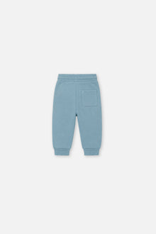Pantalon de jogging en molleton turquoise pâle pour bébé