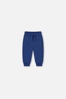 Pantalon de jogging en molleton bleu pour bébé