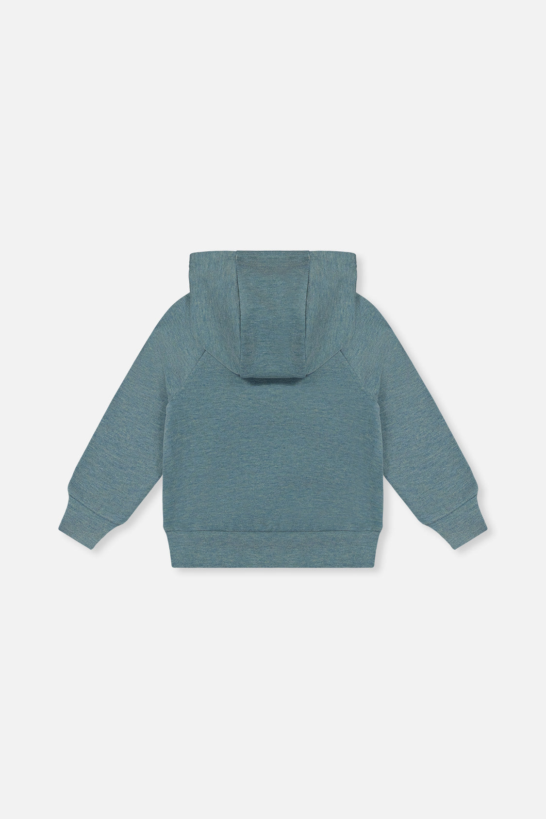 Hoodie With Screenprint Pale Turquoise - J20S32_04180