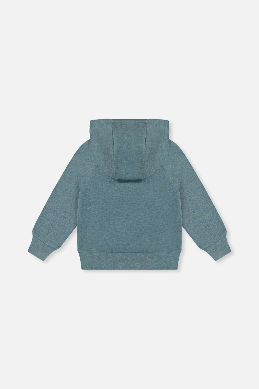 Hoodie With Screenprint Pale Turquoise - J20S32_04180