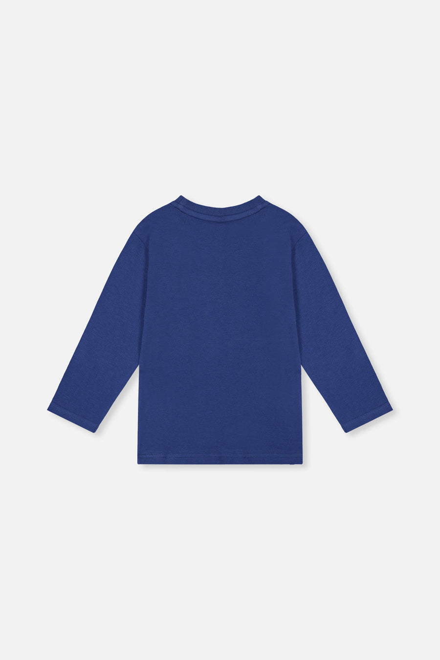 Long Sleeve Organic Cotton T-Shirt Blue - J20S70_04800