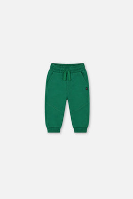 Grüne Fleece-Jogginghose für Babys