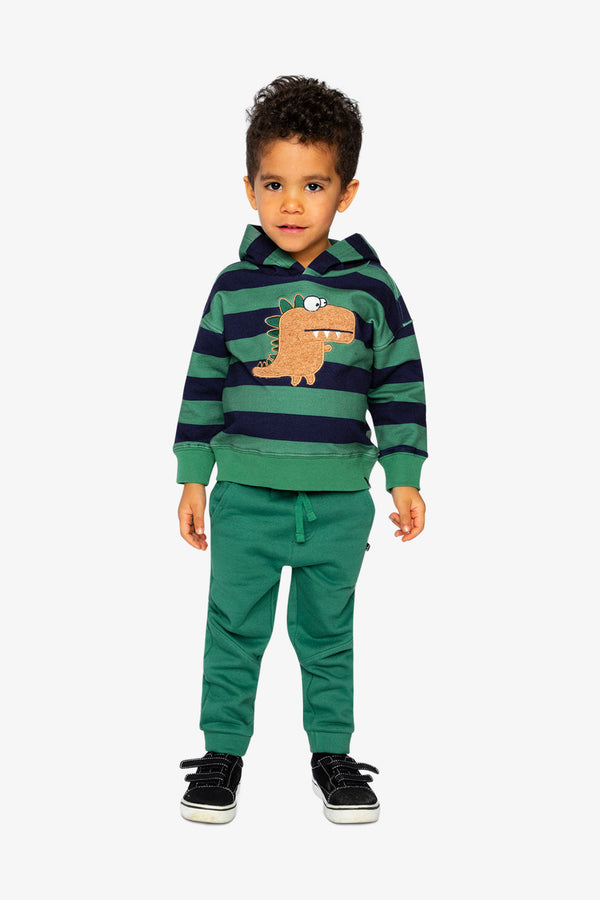 Fleece Sweatpants Green - J20T21_03016