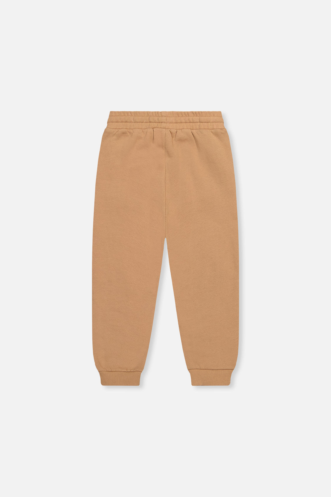 Fleece Sweatpants With Pockets Brown Tannin - J20U21_01780