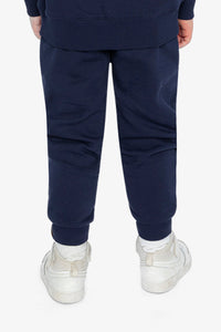 Fleece Sweatpants With Pockets Dark Blue - J20U21_04810