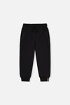 Fleece Sweatpants With Pockets Black - J20U21_09990