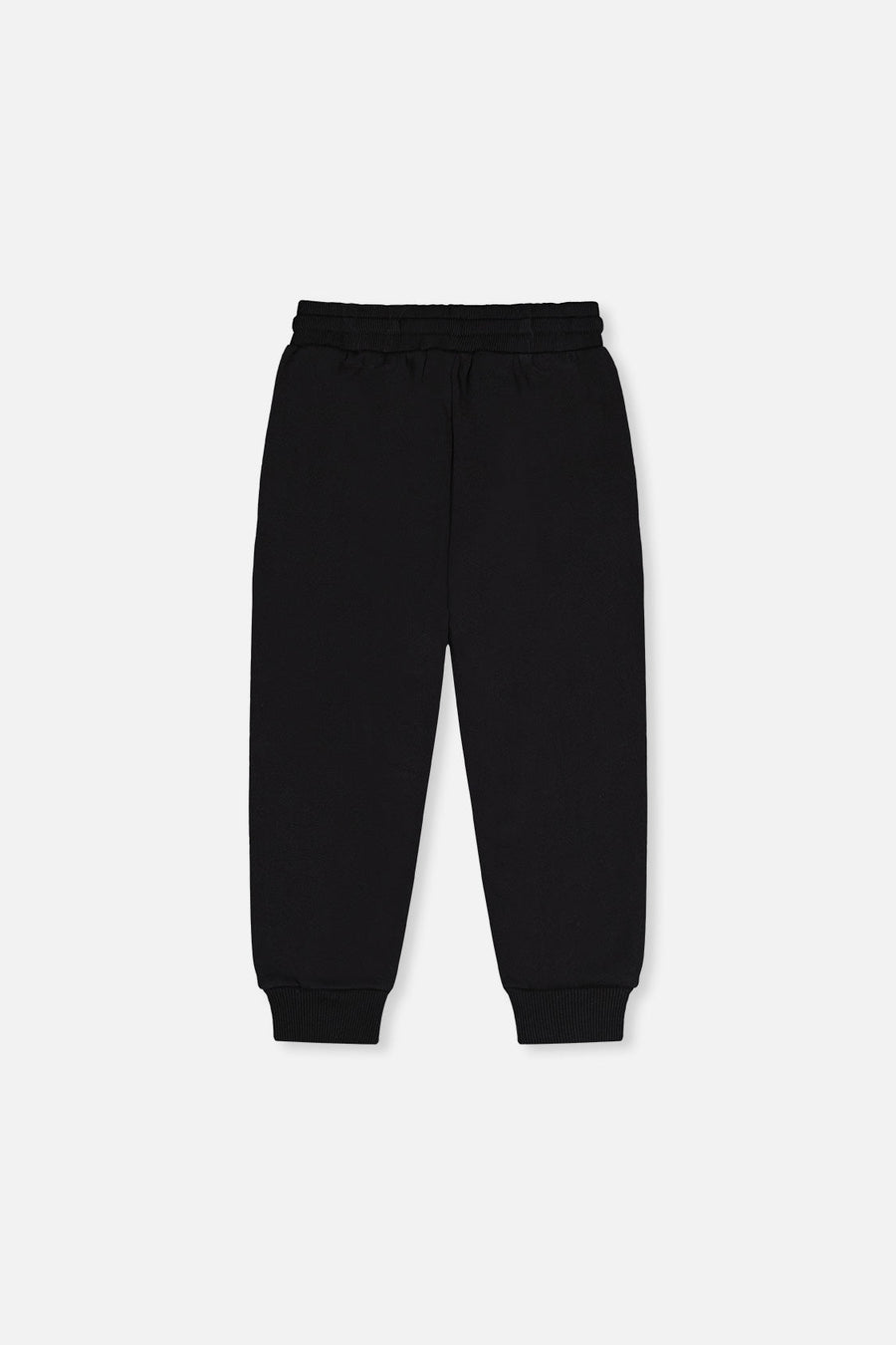 Fleece Sweatpants With Pockets Black - J20U21_09990