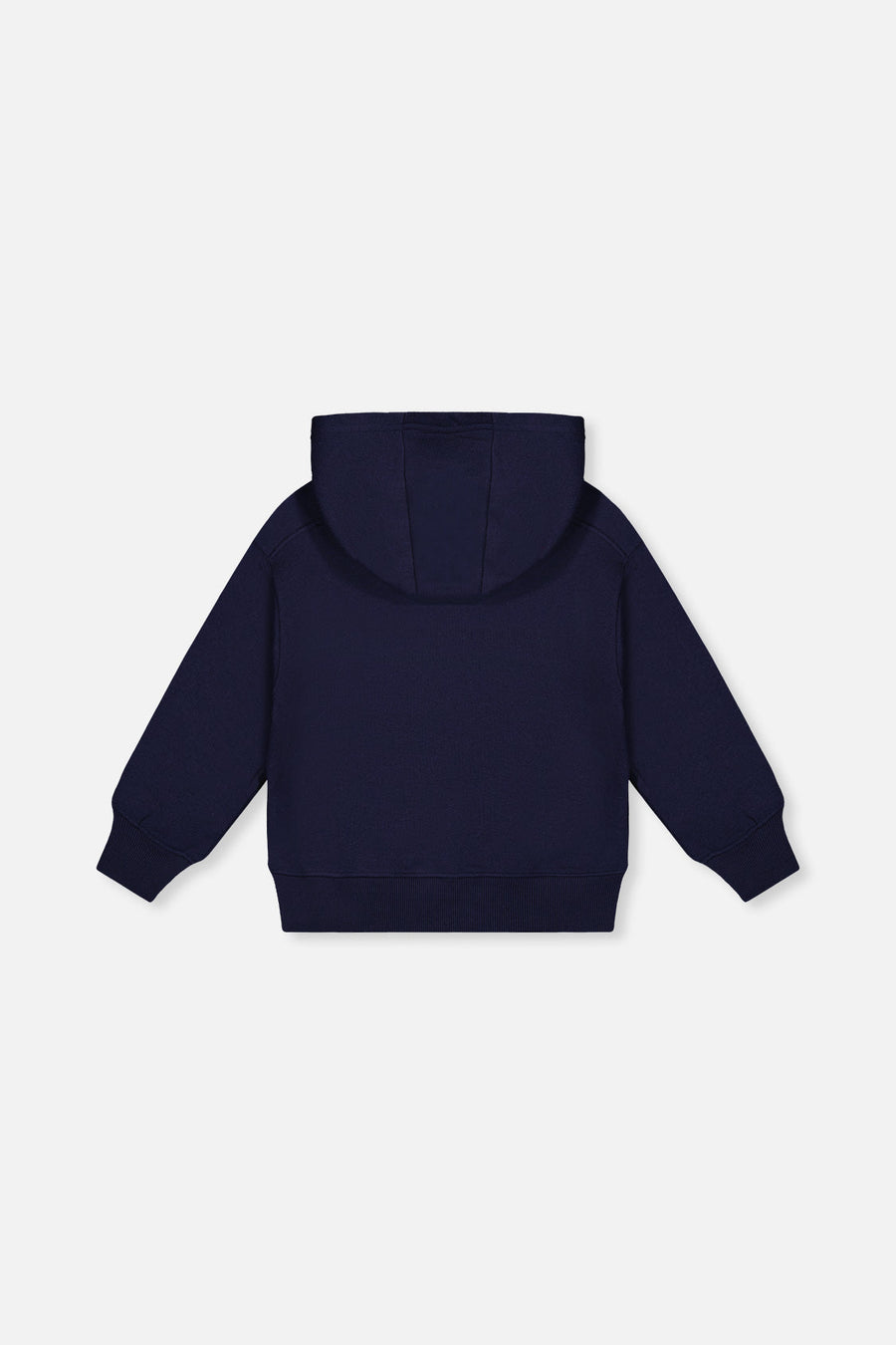 Fleece Hooded Sweatshirt Dark Blue - J20U30_04810