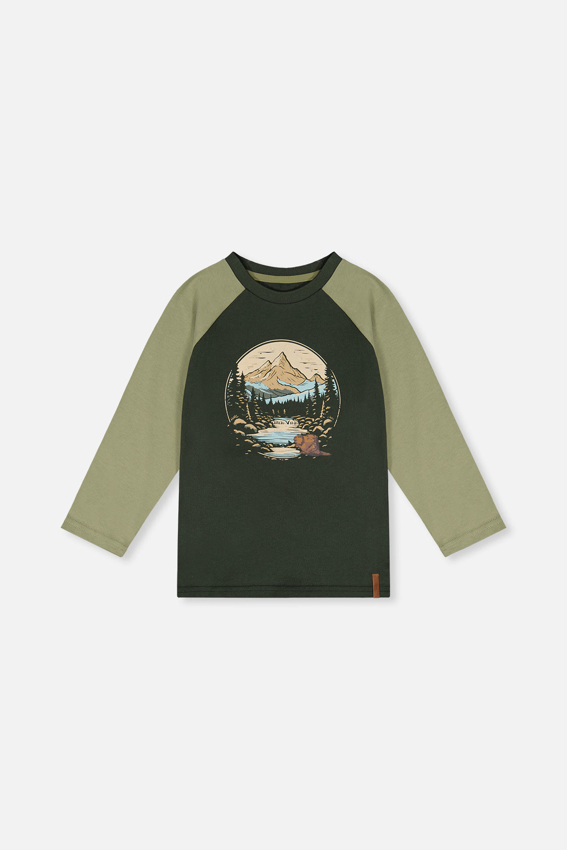 Raglan T-Shirt Dark Turquoise - J20U69_03014