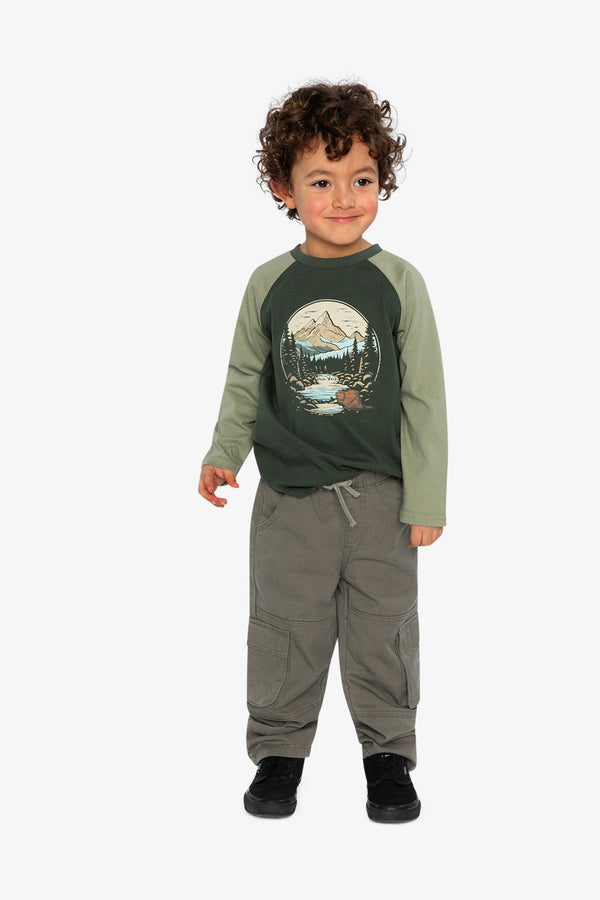 Raglan T-Shirt Dark Turquoise - J20U69_03014