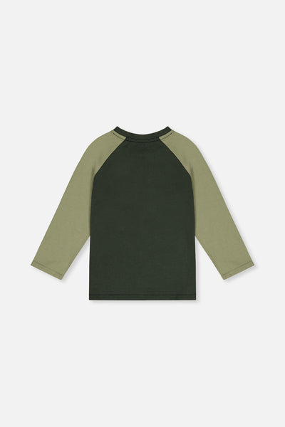 Raglan T-Shirt Dark Turquoise - J20U69_03014