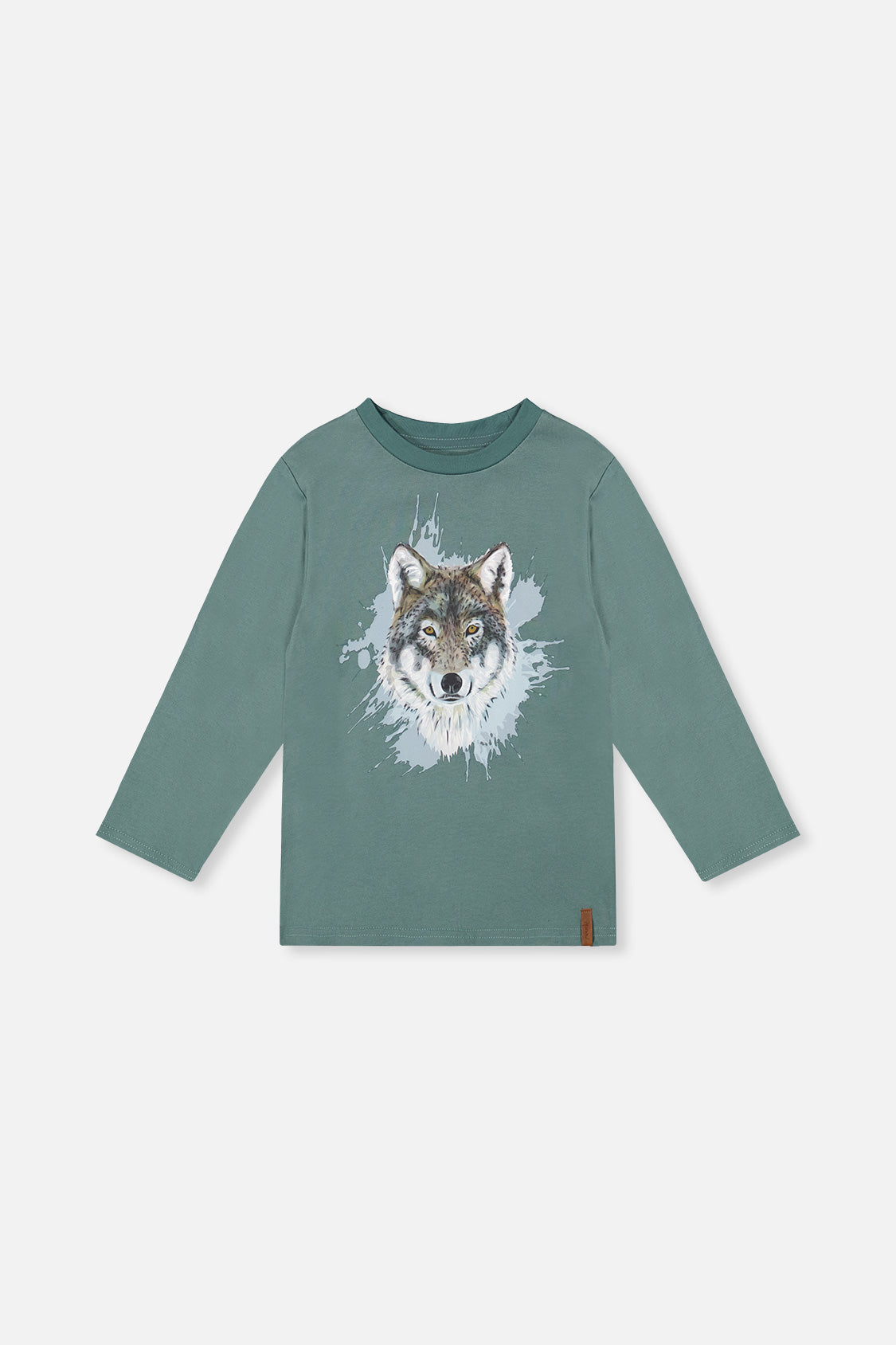Long Sleeve T-Shirt Turquoise - J20U71_03750