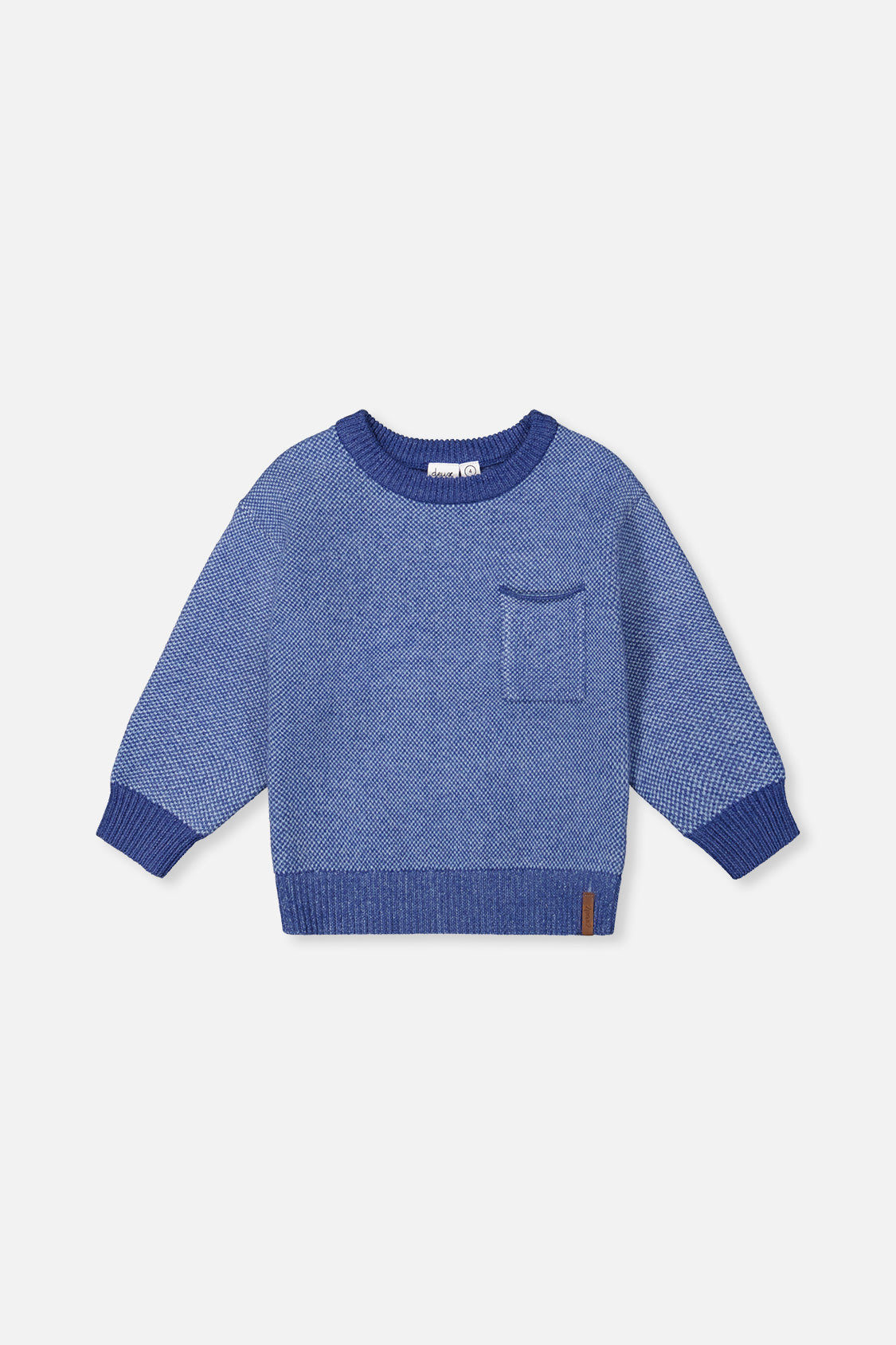 Knit Sweater Blue - J20UT76_2J282