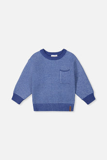 Knit Sweater Blue - J20UT76_2J282