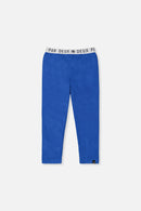 Thermo-Leggings für Unterwäsche Blau