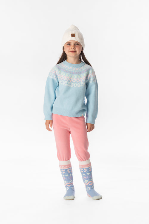 Thermo-Leggings für Unterwäsche Hellrosa