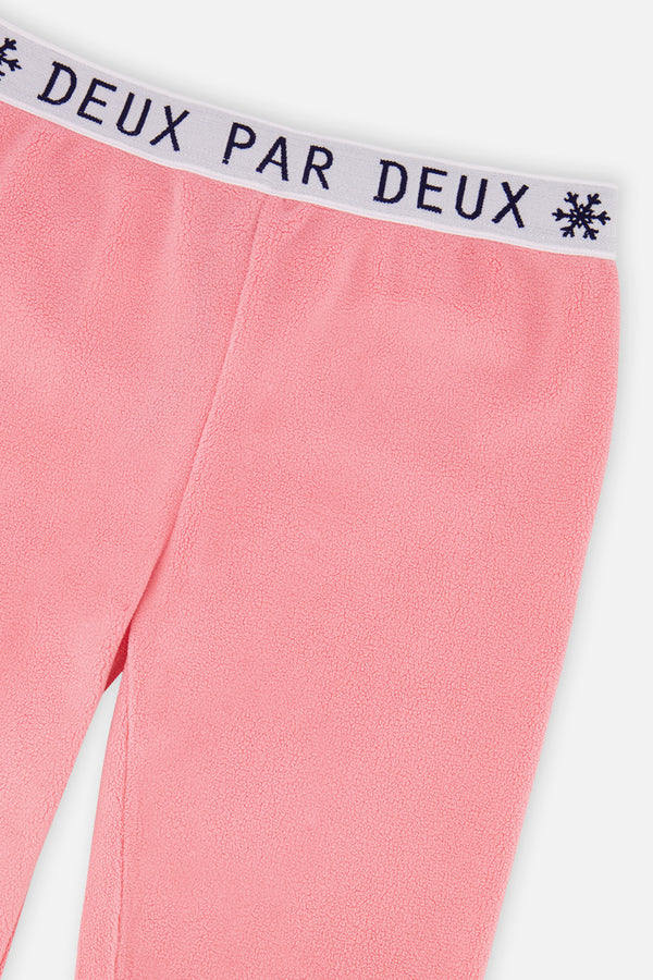 Thermo-Leggings für Unterwäsche Hellrosa