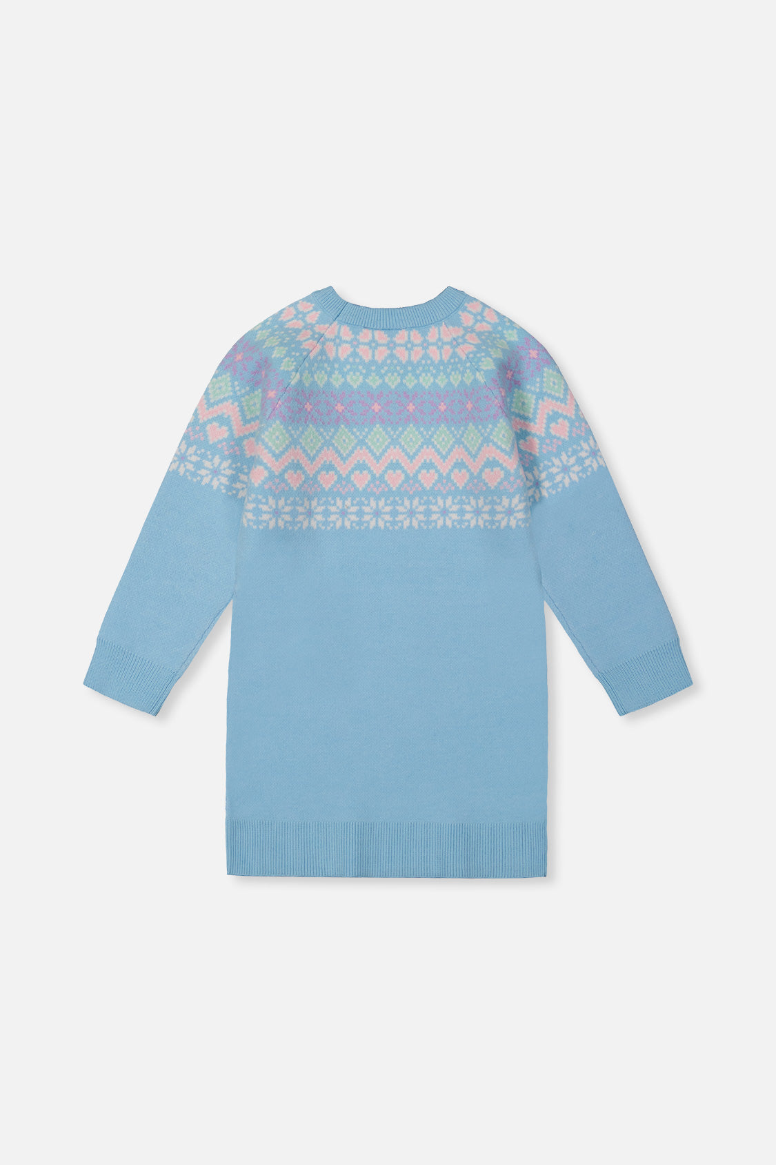 Strickkleid Hellblau