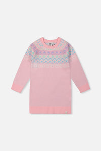 Strickkleid Hellrosa