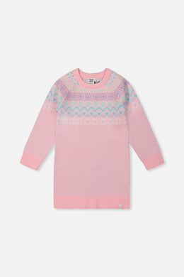 Knit Dress Light Pink
