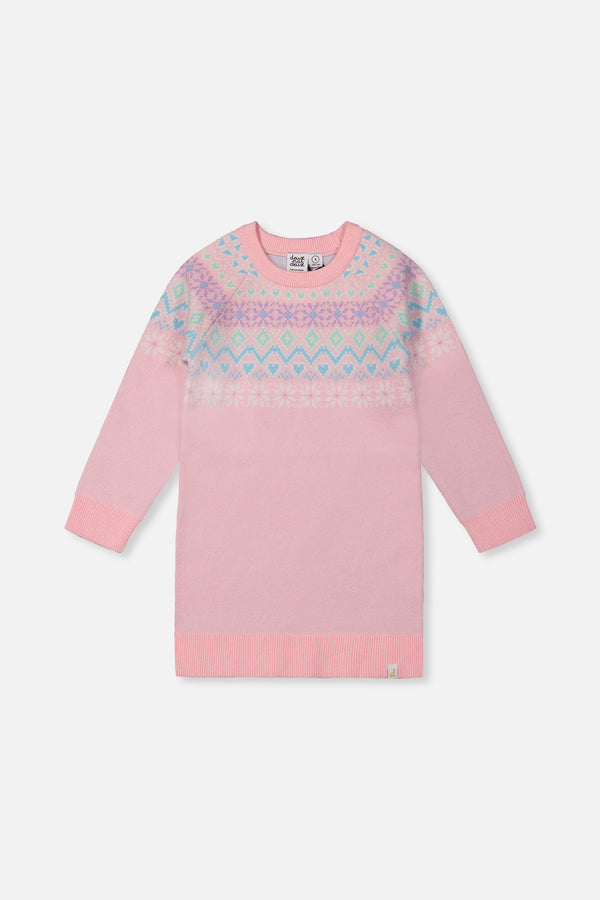 Strickkleid Hellrosa