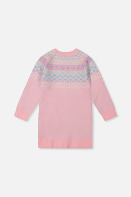 Knit Dress Light Pink