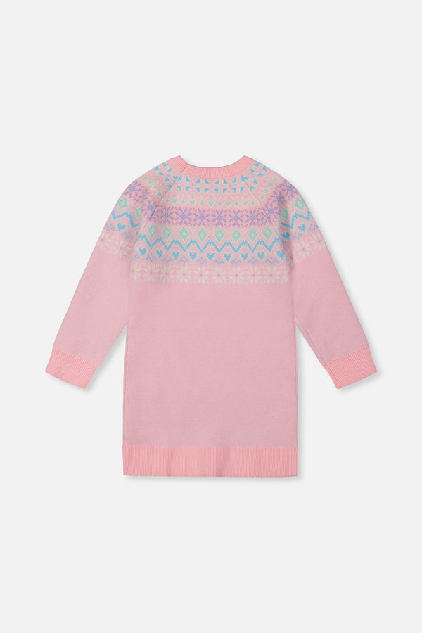 Strickkleid Hellrosa