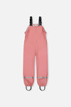 Salopette de pluie rose