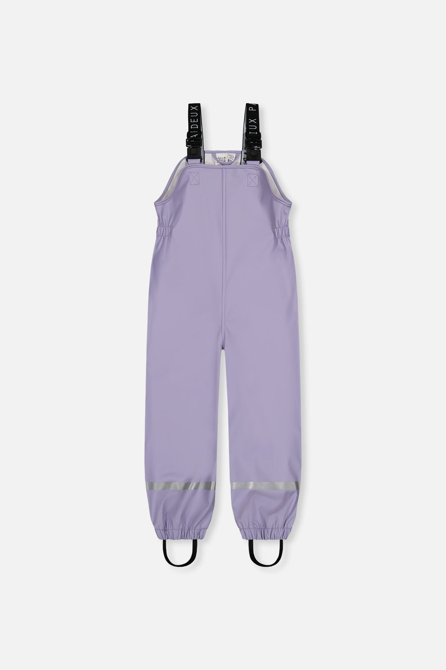 Salopette de pluie mauve