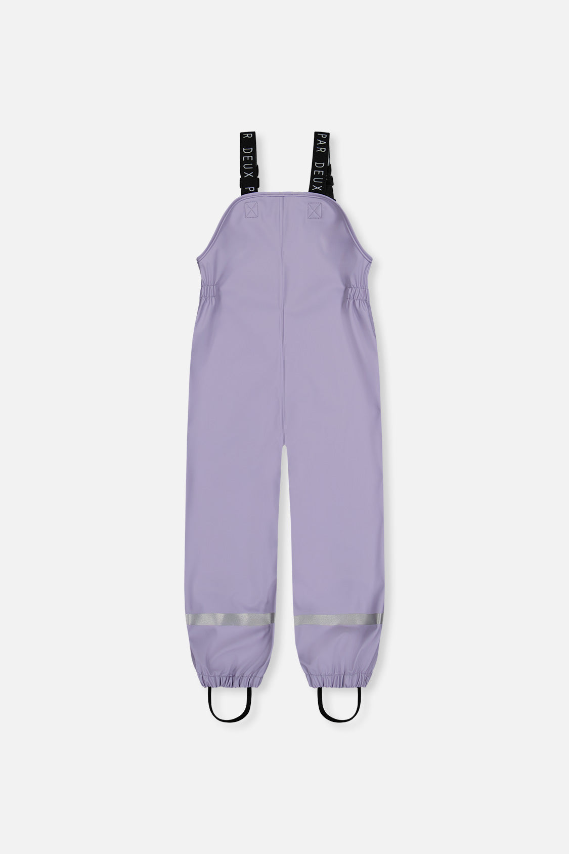 Salopette de pluie mauve