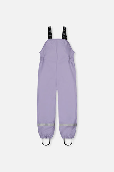 Salopette de pluie mauve