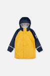 Veste de pluie jaune