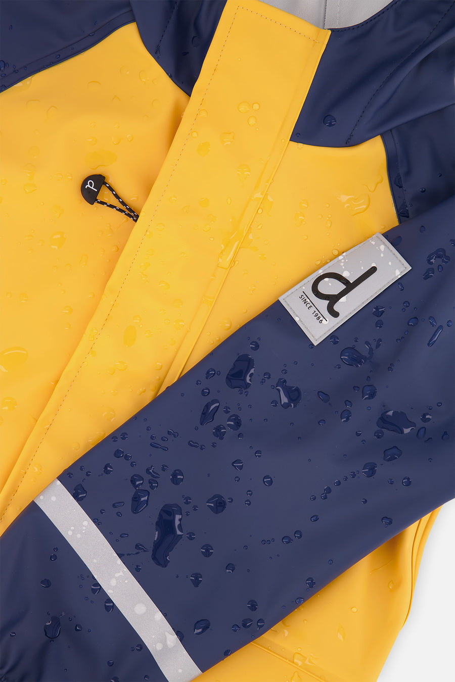 Regenjacke Gelb