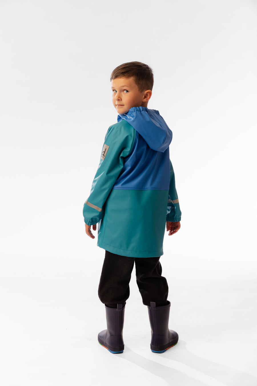 Regenjacke Dunkeltürkis