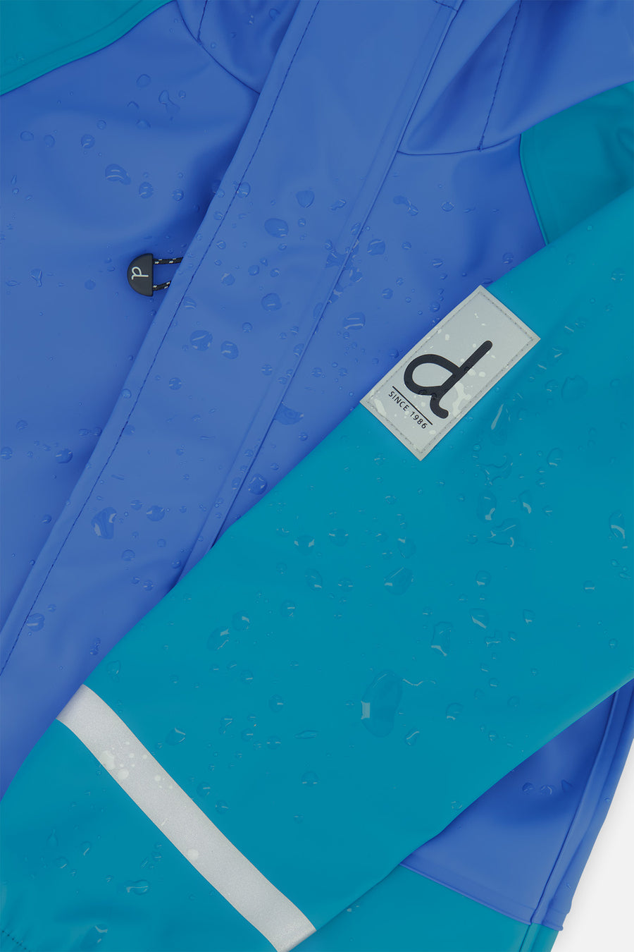 Regenjacke Dunkeltürkis