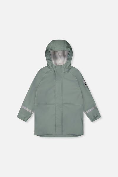 Veste de pluie vert sauge