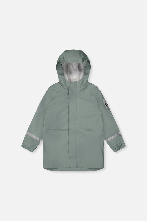 Veste de pluie vert sauge