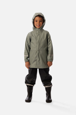 Regenjacke Salbeigrün