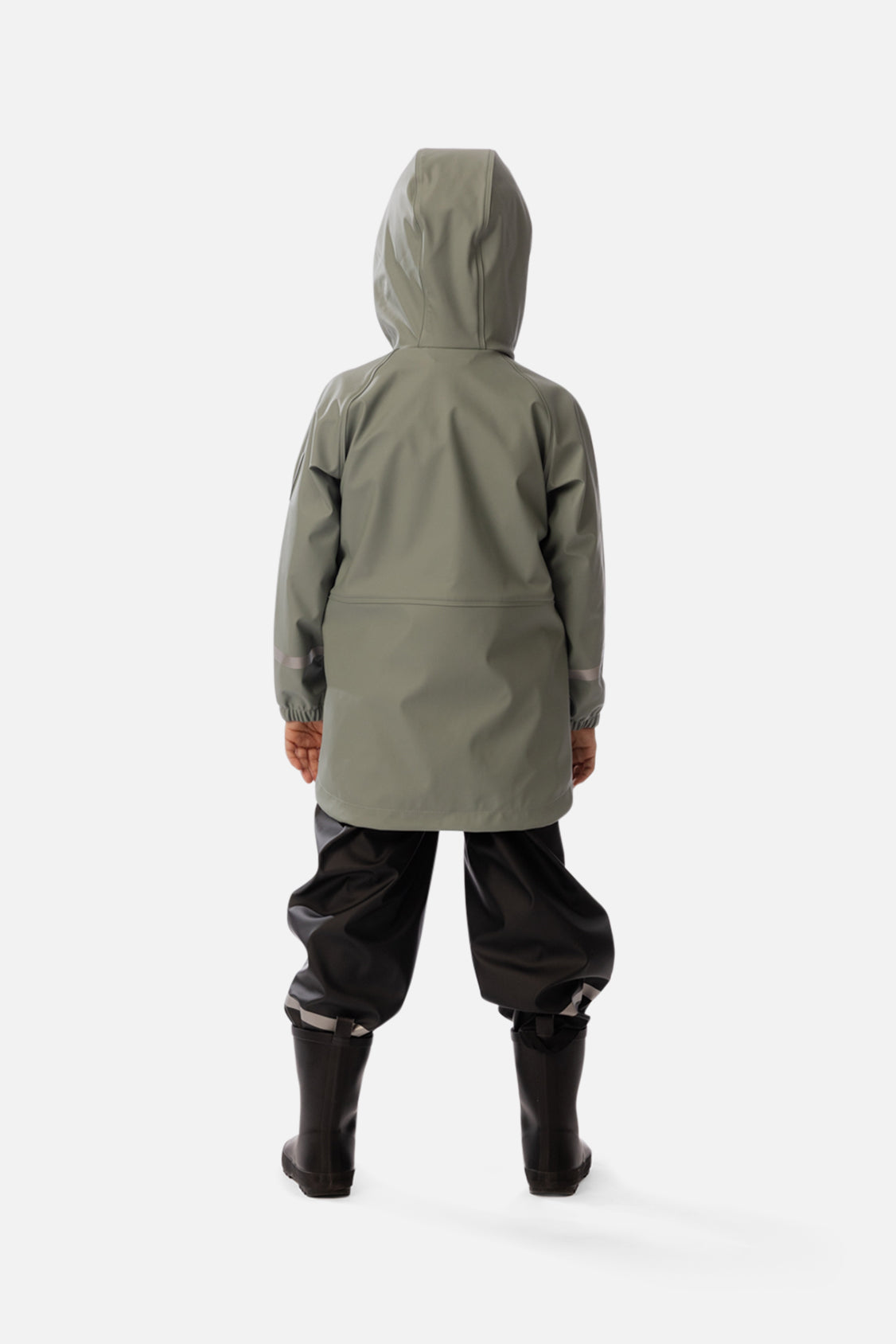 Veste de pluie vert sauge