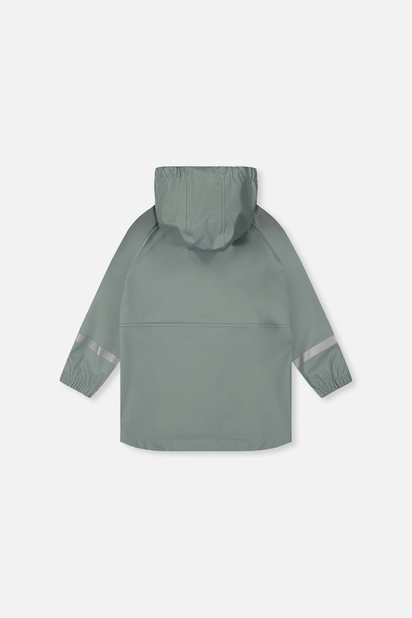 Veste de pluie vert sauge