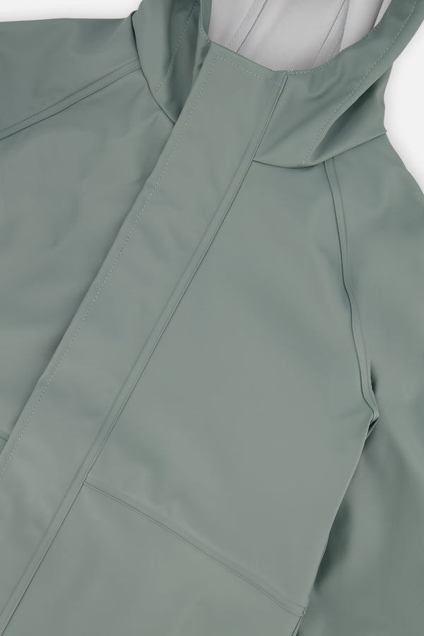 Veste de pluie vert sauge